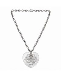 ADIBA - The Valora Heart Pearl Necklace - Lyst