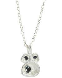 Claire Hill Designs - Sapphire Lichen Pendant Necklace - Lyst