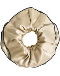 Lost Pattern - Maxi Flower Double-Layer Oversized Silk Scrunchie - Lyst