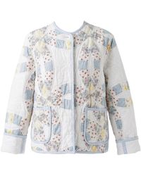 The Well Worn - Chloe Jacket – Reworked Patchwork Quilt - Lyst