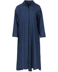 Conquista - Midi Dress With Side Slits - Lyst