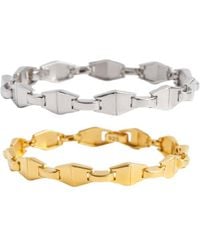 Gutta Design - Bow Bracelet Plated - Lyst