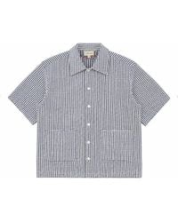 NOEND - Textured Convertible Collar Shirt - Lyst