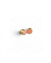 Svetlana Vukov - Small Dot Stud Earrings - Lyst