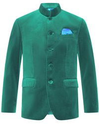 Beatrice von Tresckow - Sage Mughal Velvet Jacket - Lyst