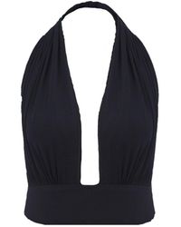 NAZLI CEREN - Ines Jersey Blouse - Lyst