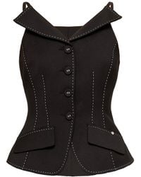 Nissa - Single-Breasted Tailored Vest - Lyst
