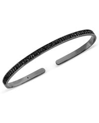 SALLY SKOUFIS - Destiny Palm Cuff With Made Diamonds - Lyst