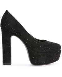 Rag & Co - Poppins Glinting Platform High Pumps - Lyst