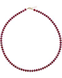 Bombyx House - Jumbo Ruby Agate Alternating Necklace - Lyst