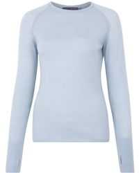 Paul James Knitwear - Midweight Merino Activewear Training Eos Top - Lyst