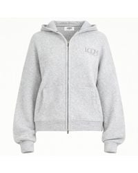 Loom Archives - Loom Knit Zip Through Hoodie - Lyst