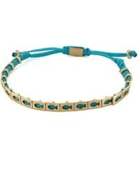 Ebru Jewelry - Lucky Fish Woven String Bracelet - Lyst