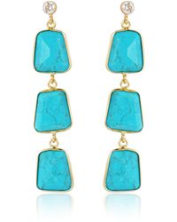 Rare Matters Jewelry - Triple Drop Earrings - Lyst