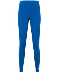 Yes Flâneuse - Claire High Waist Leggings With Ankle Logo Classic - Lyst