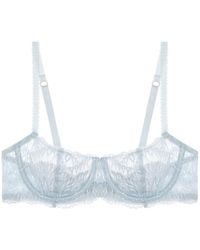 Journelle - Loulou Balconette Bra Sky - Lyst