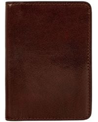 Time Resistance - Small Leather Passport Holder For - Lyst