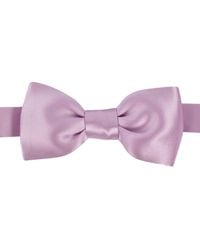 LE COLONEL - Heather Silk Bow Tie - Lyst