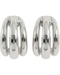 LINYA JEWELLERY - Bery Vintage Big Hoop Earrings - Lyst