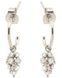 Dainty London - Lyra Hoop Earrings - Lyst