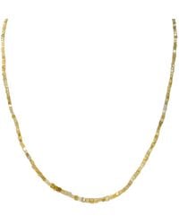 Rahul's Jewels - 16"-18" Adjustable Length Genuine Diamond Cube Necklace - Lyst