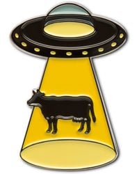 Make Heads Turn - Enamel Pin Ufo Cow Abduction - Lyst
