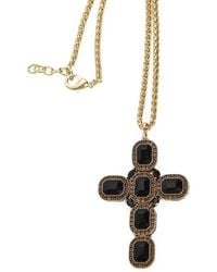 Addicted - Artemide Plated Necklace With Crystals - Lyst