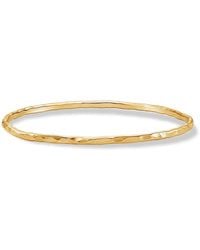 Dower & Hall - Medium Hammered Bangle - Lyst