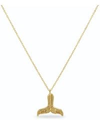 Sophie Simone Designs - Whale Tail Necklace - Lyst