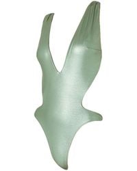 Room 24 - Fanny One Piece Metallic Mint - Lyst
