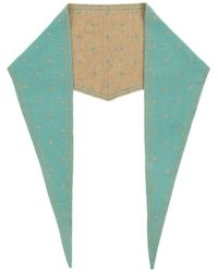 Saachi - Polka Dot Triangle Light Scarf - Lyst