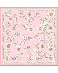 Jessie Zhao New York - Blush Charm Double Sided Silk Scarf - Lyst