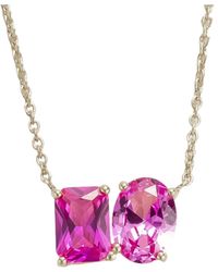 Juvetti - Buchon Necklace Set With Sapphire - Lyst