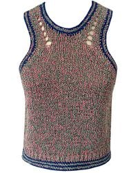 Essien & Emre - Esme Knitted Tank Top - Lyst