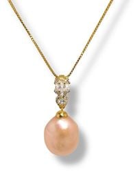 Ninemoo - Golden Glow Baroque Pearl Necklace - Lyst