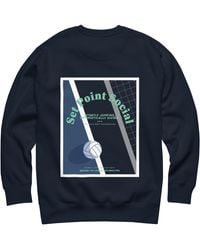 Anchor and Crew - Set Point Social Volleyball Club League Organic Cotton Sweatshirt - Lyst