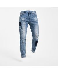 Chuks Collins - Act Self Light Denim - Lyst