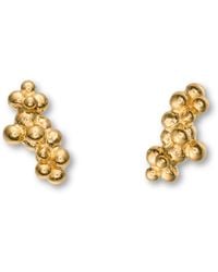 EVA REMENYI - Céleste Deux Caviar Stud Earrings 14K - Lyst
