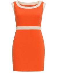 Conquista - Panel Detail Mini Dress - Lyst