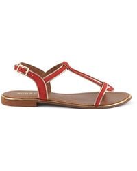 Rag & Co - Feodora Flat Slip-On Sandals By Rag & Co - Lyst