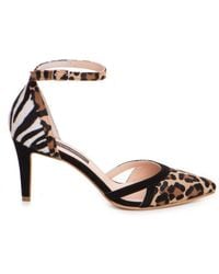 The 5Th Element - Neutrals Cassandra Leather Pumps - Lyst
