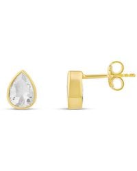 SHYMI - Fancy Shape Bezel Set Studs - Lyst