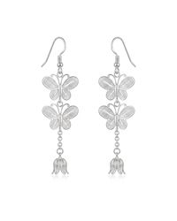 Yieon - Butterfly Fine Filigree Drop Earrings - Lyst
