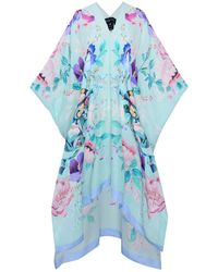Meng - Silk Georgette Kaftan - Lyst