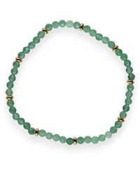 Belinda Jewelz - Aventurine Beaded Bracelet - Lyst