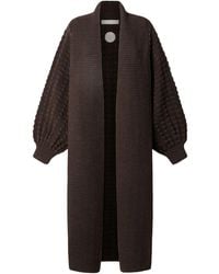 The Extreme Collection - Long Knit Cardigan Dominic - Lyst