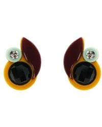 Gissa Bicalho - Acrylic Handmade Earring Xs Petunia Pale - Lyst