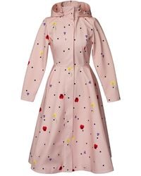 RainSisters - Fitted & Flared Coat With A-Line Skirt - Lyst
