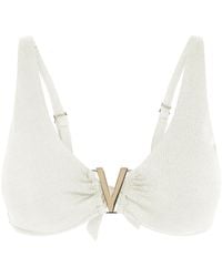 Aqva Swimwear - Nude Aiguablava Bikini Top - Lyst