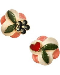 Sculp - Neutrals Love It Stud Earrings - Lyst